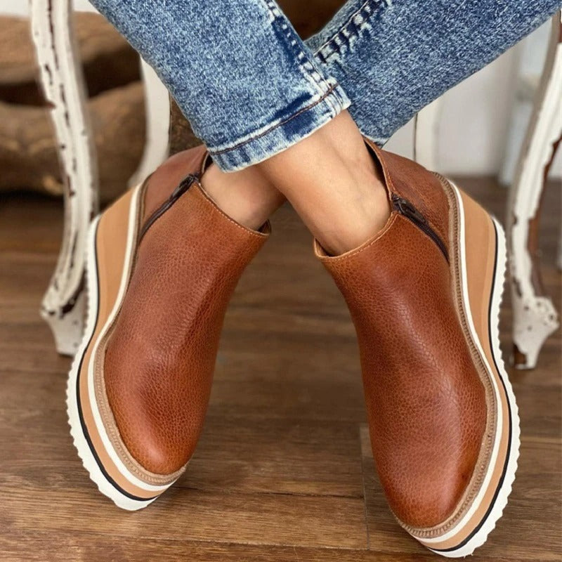 AMANDA™ BOTAS CASUALES CON PLATAFORMA