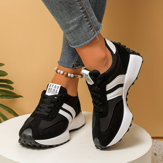 PAZ™ zapatillas de plataforma con suela gruesa y diseño moderno