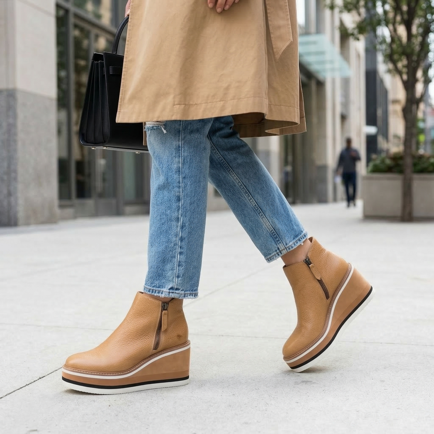 AMANDA™ BOTAS CASUALES CON PLATAFORMA